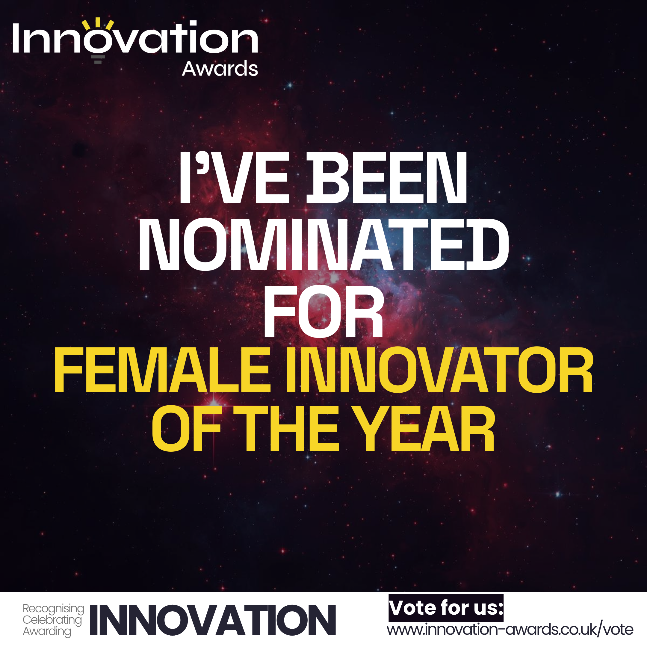 Anita Boros nominated for Female Innovator of the Year at the Innovation Awards 2026