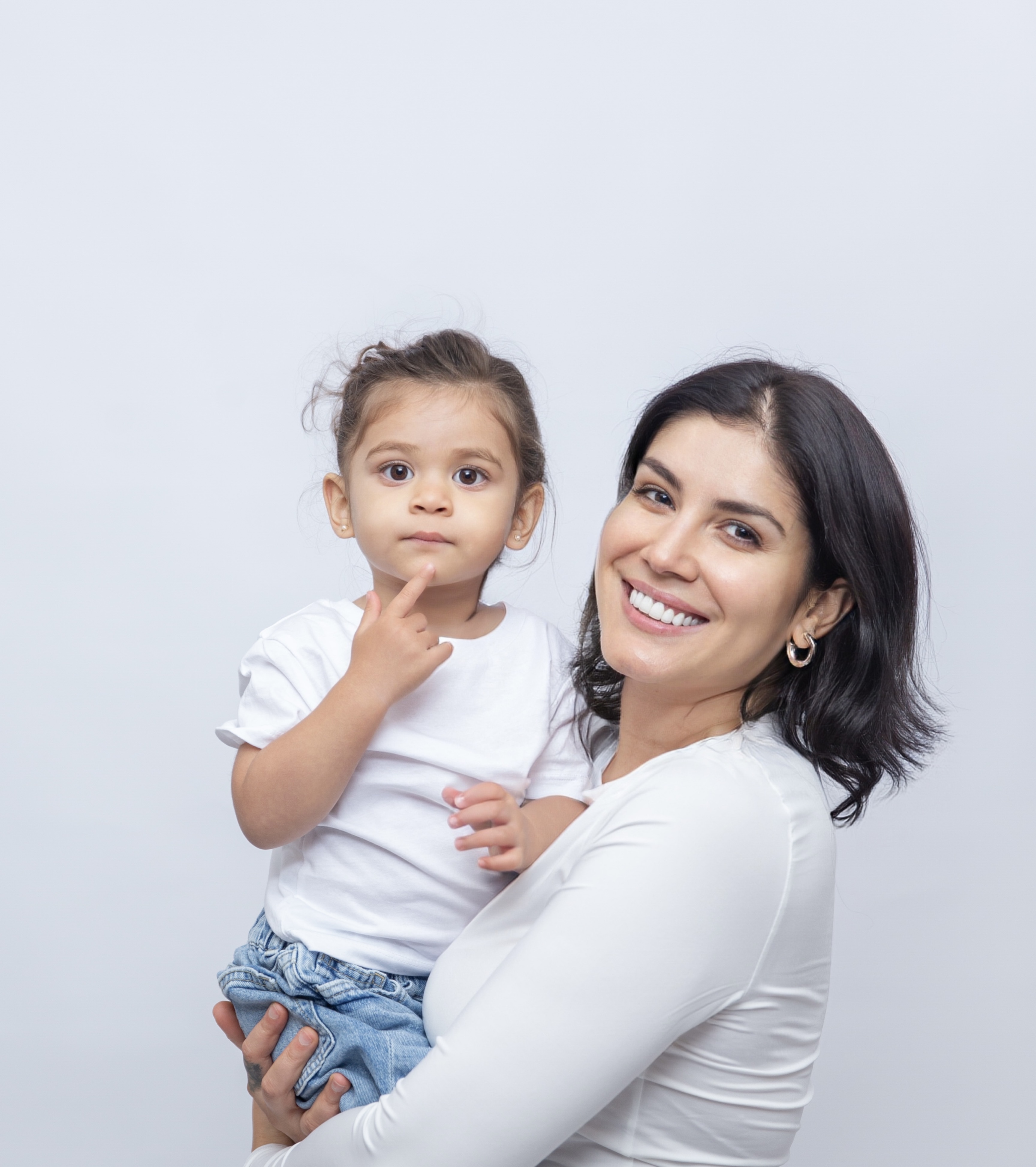 MYQER founder Anita Boros with her daughter